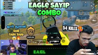 GodL Eagle Sayip Combo 🥵 | 50  Kills 🥶 | BGMI | Gameplay