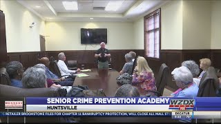Seniors learn how to protect themselves in crime prevention academy