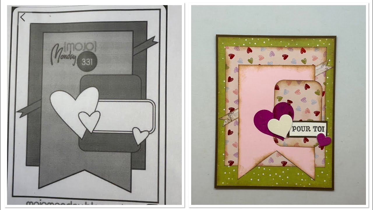 DEFI carte sketch avec CREA MELAN ..100% action