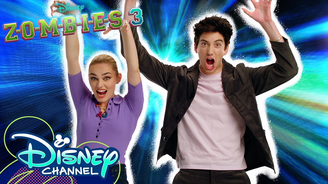 Dance Challenge with Meg and Milo | ZOMBIES 3 | Disney Original Movie | 