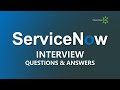 ServiceNow Interview Questions and Answers | Most Asked Interview Questions |