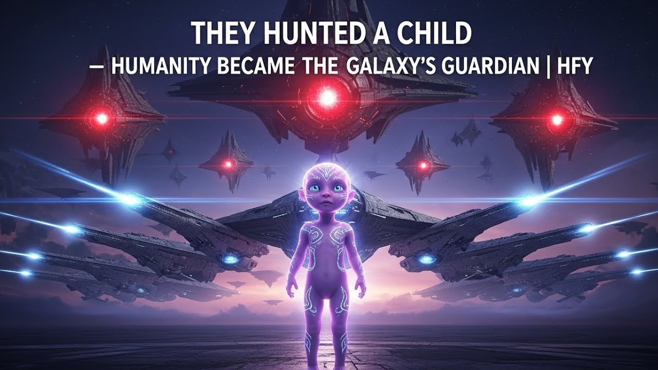 They Hunted a Child — Humanity Became the Galaxy’s Guardian | HFY