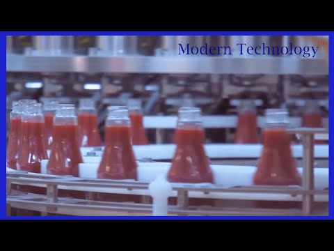 Amazing process of How the Tomato ketchup is made in factory