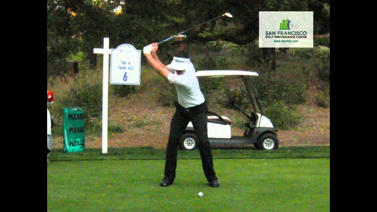 Keegan Bradley Golf Swing 3W FO - YouTube