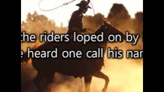 Johnny Cash - Ghost Riders in the sky (Lyrics)