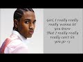 Trey Songz - Holla If Ya Need Me (Lyrics)