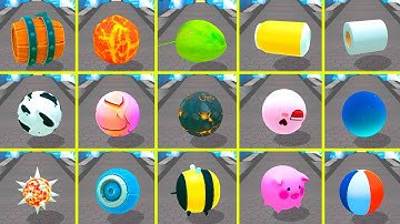 15 New BALLS in Rolling Ball Sky Escape! 3 modes: Racing, Super Bonus, Icream Run | Update Race-142