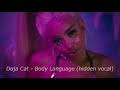 Doja Cat Body Language Hidden Vocal 