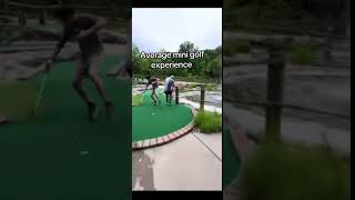 Average mini golf