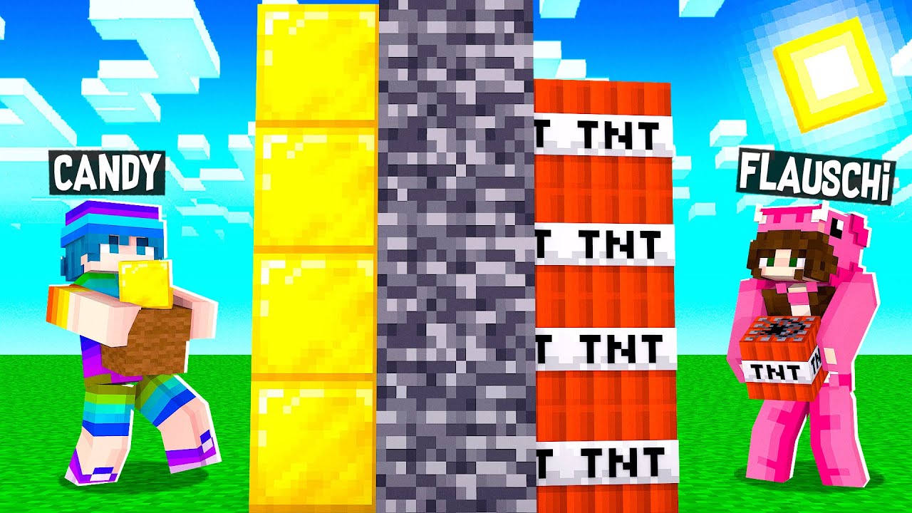 BAUBATTLE PRANK an CANDY | Minecraft