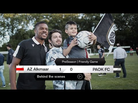 Η παρακάμερα του ΑΖ Alkmaar-ΠΑΟΚ - PAOK TV