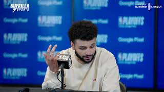 NUGGETS LOSE GAME 7 | Jamal Murray Full Postgame Interview | Nuggets vs Timberwolves Game 7