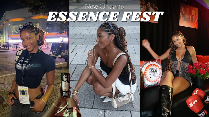 Essence Fest 2025 Vlog | black girl joy, first brand trip, concerts, flying out my mom, New Orleans