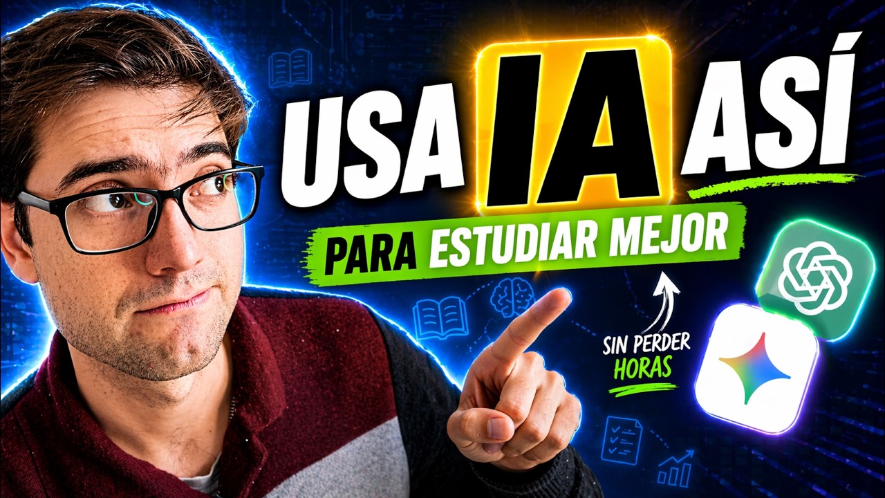 La forma correcta de estudiar con IA - YouTube