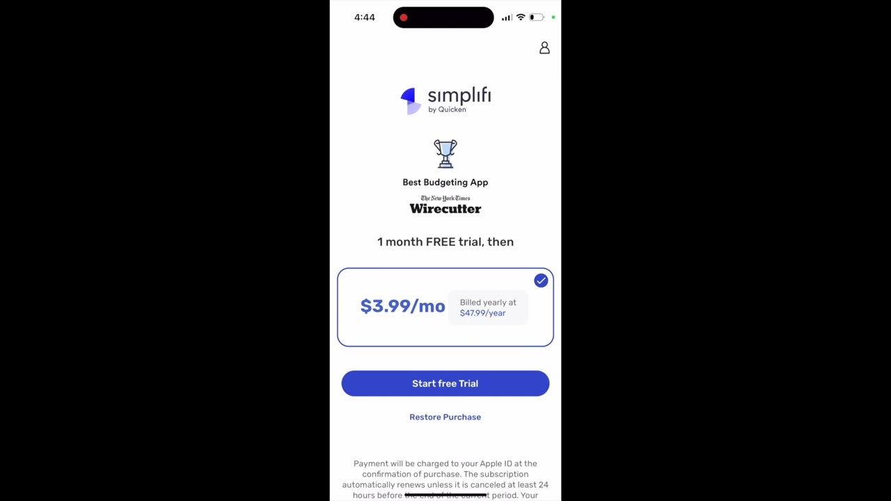 Simplifi budgeting app - how to get started?