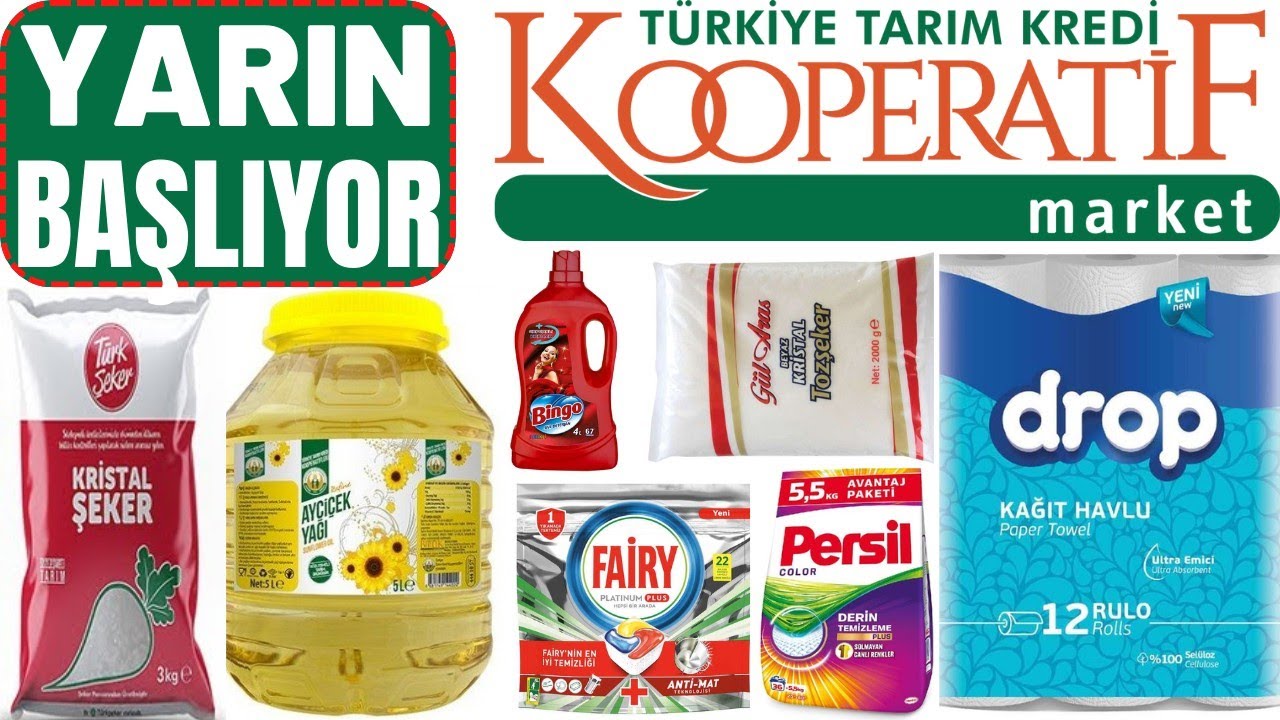 TARIM KREDİ'DE YARIN || 6 MART 2026 KATALOĞU || YAĞ ŞEKER YUMURTA FİYATLARI