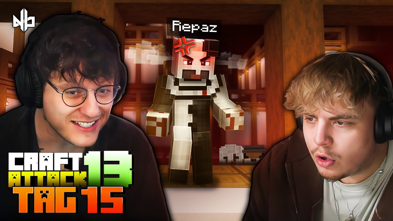 Wir haben Repaz ein wenig sauer gemacht 😶‍🌫️ | Craft Attack 13 Tag 15 | Niekbeats