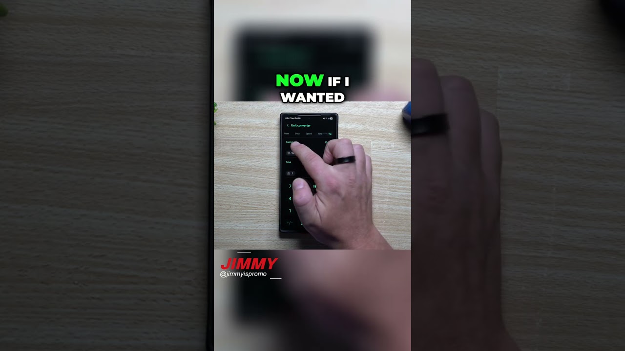 ⁣Samsung Calculator Trick! Calculate Tips Easily and Split the Bill! #shorts