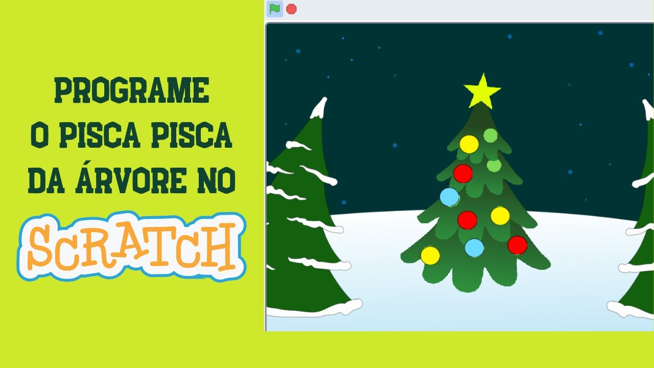 Tutorial Scratch em Português - Atividade de Natal no Scratch