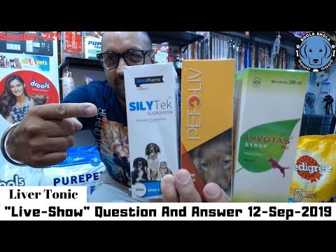 puppy paradise Live Show - Question & Answer - 12,September 2019 (Liver Tonic)