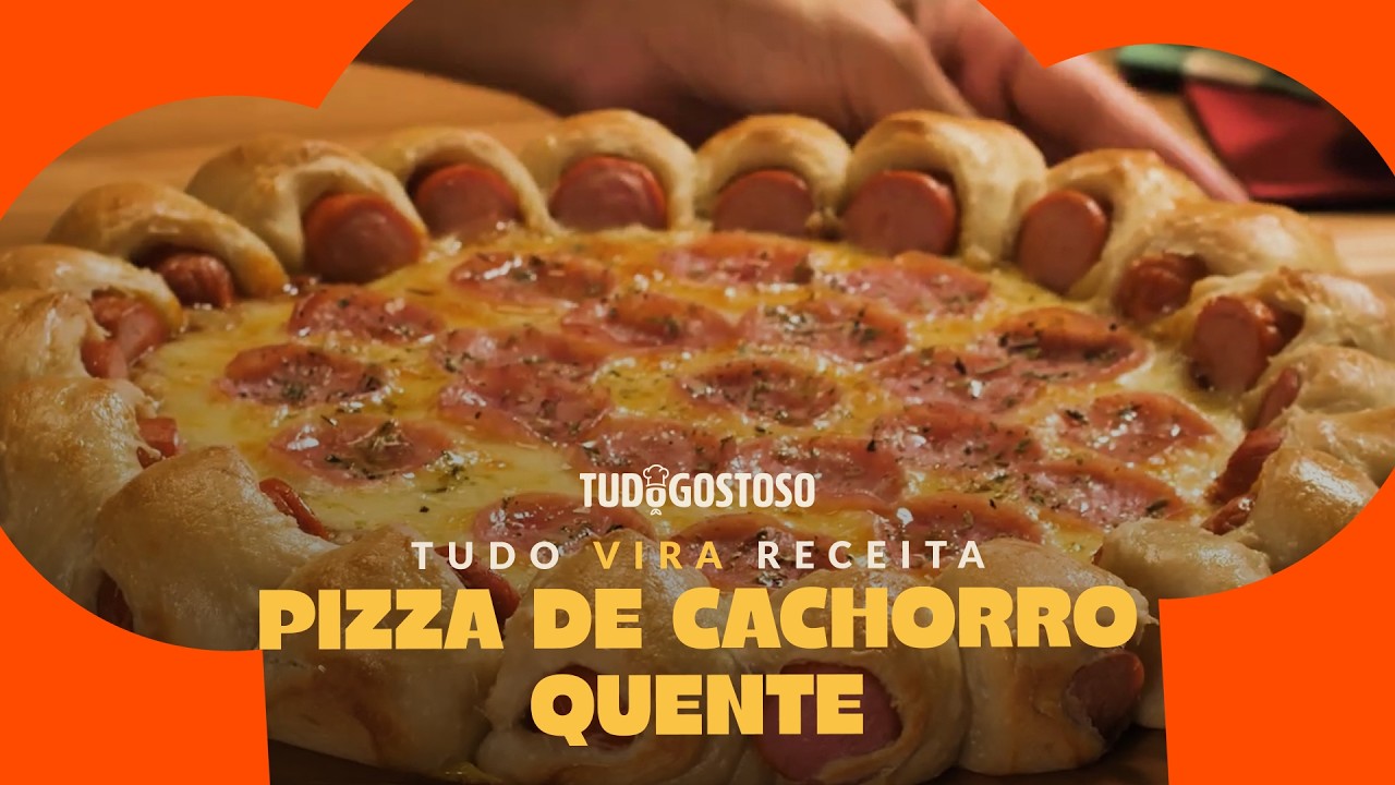 PIZZA DE CACHORRO-QUENTE: o melhor lanche de fim de semana