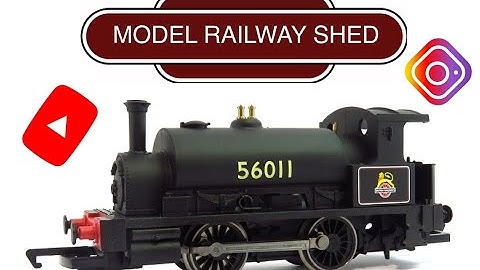 Hornby 0-4-0 running in my Train Shed