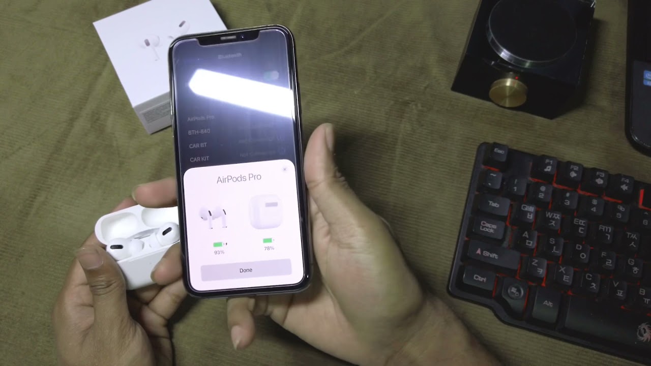 20$ AirPods Pro Replica Unboxing | Connecting To iPhone 