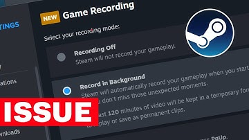 PROBLEEM met de game-opnamefunctie van Steam (algemene opname overschrijft specifieke achtergrond...