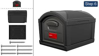 Assembly & Instructions | Extra Large T4 XL Classic Mailbox & Post | American Home by Simplay3