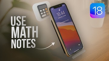 How to Use Math Notes on iOS 18 (tutorial)