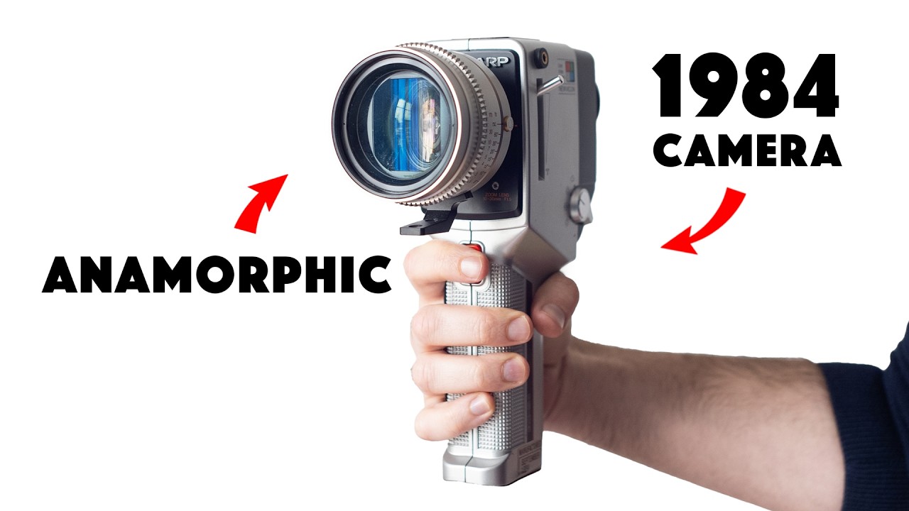 Using a BIZARRE 1980 Video Camera - YouTube
