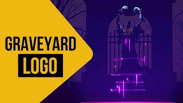 ⚰️ Graveyard Logo [ID 39] ¦ Halloween Logo Animation Intro ¦ After Effects Templates
