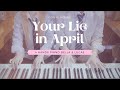 🎵4월은 너의 거짓말 (Your Lie in April 四月は君の嘘) - 빛난다면 (GOOSE HOUSE) | 4hands piano