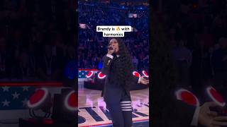 Brandy killed the national anthem at 2026 NBA All stars game