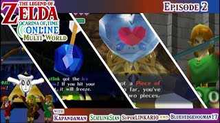 Ocarina of Time MultiWorld: Online Co-Op with Scatlink, Kapandaman & SuperLINKARIO (Part 2)