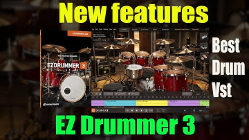 Toontrack EZ Drummer 3 New Features | Drum Editing | Electric Drums |