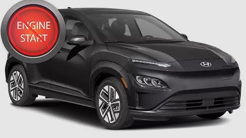 Open and Start a Hyundai electric vehicle (EV) with a dead key fob battery.