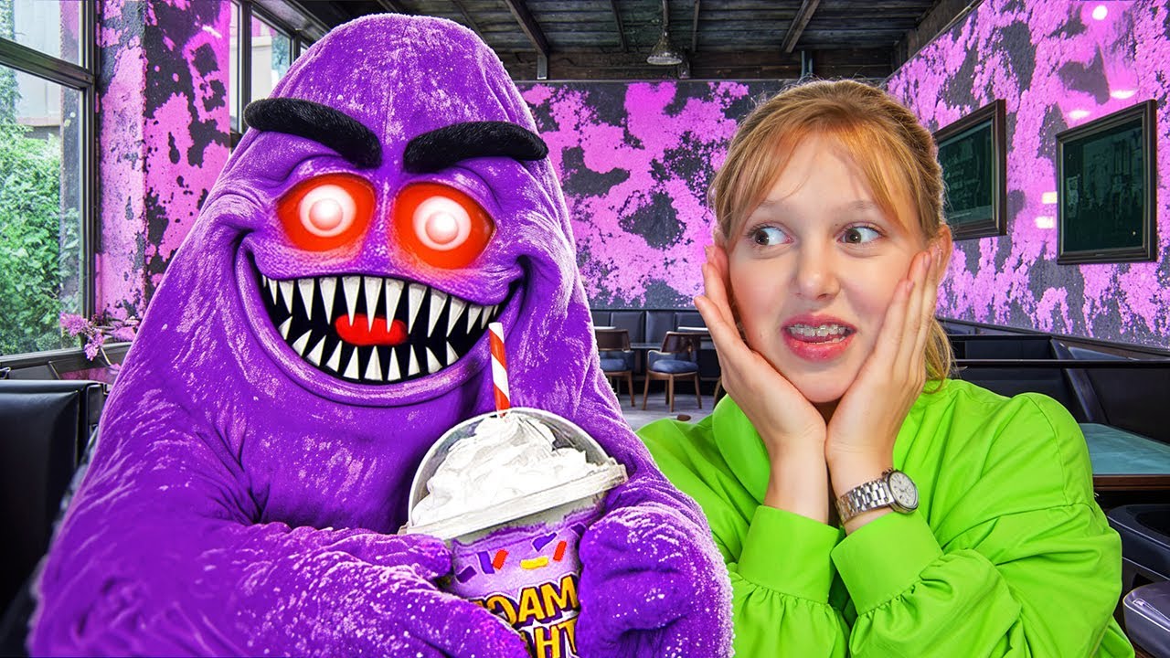 Monster GRIMACE 😱 Amelka Karamelka Dark Stories