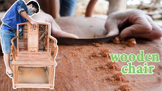 Making antique chair - amazing chinese wood furniture