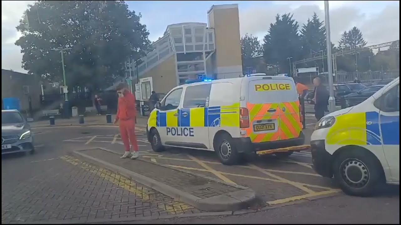 Major Incident Leighton Buzzard Railway Station 19 October 2023