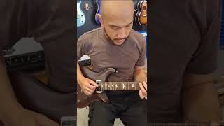 Jalanjalan Ke Hiend Guitar Bali Nyobain Prs guitar short shorts
