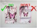 DOs & DON'Ts Art Journaling for Beginners ♡ Maremi's Small Art ♡