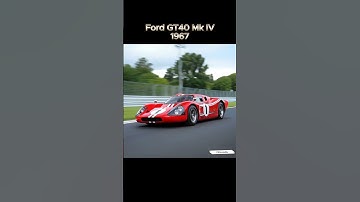 Ford GT40/Ford GT: Evolution (1964–2024)