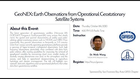 GeoNEX: Earth Observations from Operational Geostationary Satellite Systems