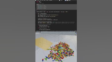 How to use Python to automate 3D simulations in blender #python #blender #3danimation #coding