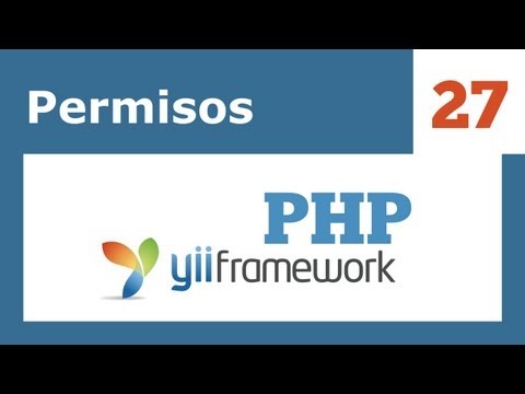 Yii Framework PHP - 27: Permisos