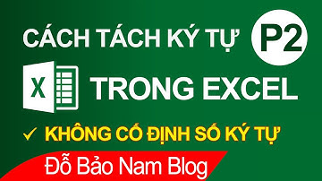 Cách cắt chuỗi trong Excel bằng hàm Right kết hợp Len và Search