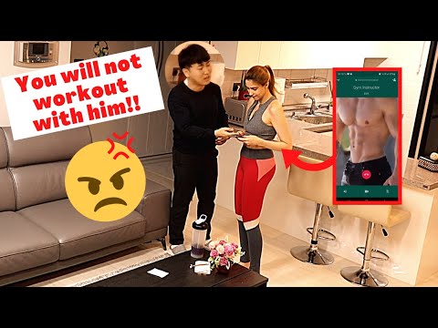 Amwf Making My Boyfriend Jealous Prank Handsome Gym Instructor Called Me Youtube