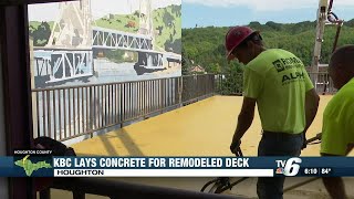 Keweenaw Brewing Company Continues Deck Remodel With New Concrete Floor