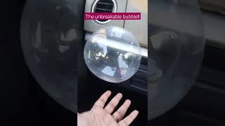 It's unbreakable! #fun #bubble #unbreakable #ytshorts #shorts #viral #trending #masti